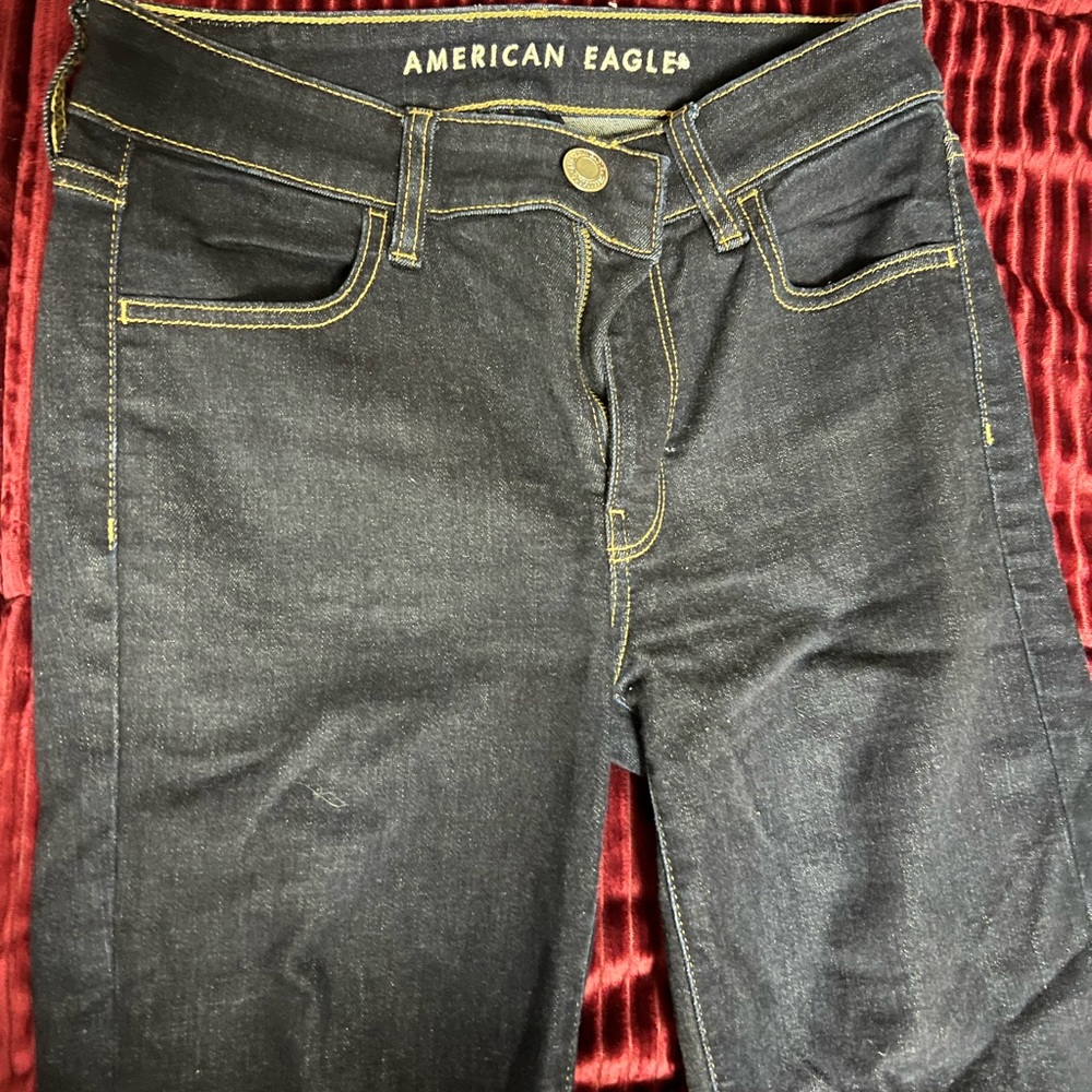 American Eagle Dark Wash Skinny Jeans